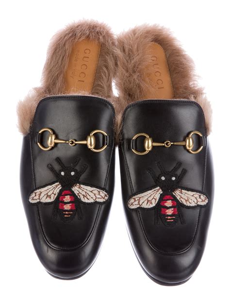 gucci slipper herren|gucci fur slippers review.